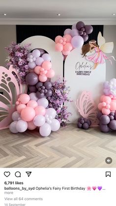 Fairy Birthday Backdrop, Fairy Theme, Fairy Birthday Party, Enchanted Garden, Theme Birthday, Birthday Backdrop