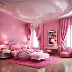 Pink Bedroom Ideas for a Stylish Makeover Dreamy Night, Frutiger Aero, Beautiful House