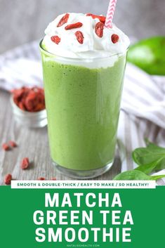 Coffee Breakfast Smoothie, Matcha Green Tea Smoothie, Smoothie Coffee, Diet Smoothies, Recipes Protein, Green Tea Smoothie, Smoothie Breakfast, Coffee Desserts, Tea Smoothie