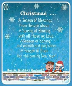 a christmas card with peanuts and charlie brown