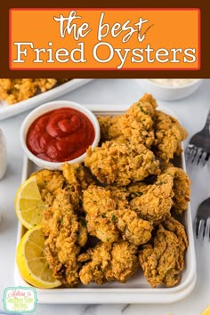 Fried Oysters Deep Fried Oysters, Battered Fish Tacos, Beer Battered Fish Tacos, Southern Fried Catfish, Fried Oysters, Cooking Seafood, Fried Fish