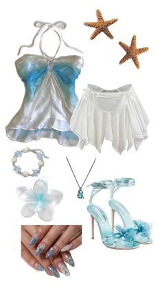 #mermaidcore #mermaid #cute #outfit #pretty #blue #beach #beachy Mermaid Core Outfit, Mermaid Halloween Costumes, Mermaid Core, Mermaid Halloween, Mermaid Outfit, Outfit Cute, Mermaid Costume, Cute Halloween Costumes, Mermaid Fashion