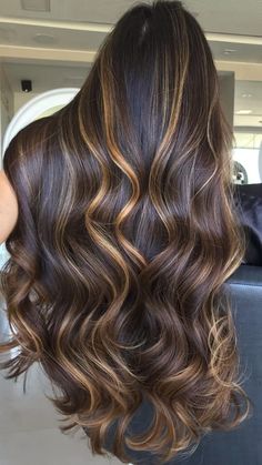 Balayage Hair Caramel, Magenta Hair, Black Hair Balayage, Beauty Hair Color, Hair Color Caramel, Brunette Hair With Highlights, Caramel Hair, Caramel Highlights, Long Hair Color