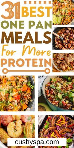 the best one pan meals for more protein