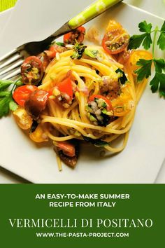 an easy to make summer recipe from italy