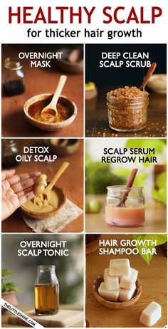 Herb Water For Hair, How To Fix Thinning Hair, Hair Thickening Remedies Homemade, Scalp Scrub For Hair Growth, For Thicker Hair Growth, Hairstyle For Thinning Hair, Overnight Rice, Hair Thickening Remedies, Hair Growth Cream