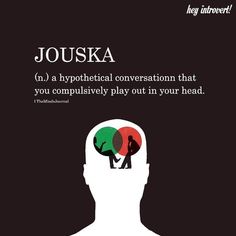 a man's head with the words joushka on it and an image of two