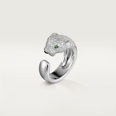 Cartier Panther Ring, Cartier Panther, Panther Ring, Cartier Panthere, Expensive Taste, Cartier Jewelry, Ring White Gold, Airport Fashion, Cartier Ring