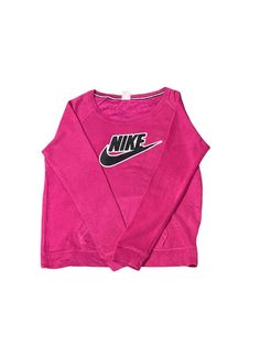 - 23" pit to pit - 26" total length - Deals on Bundles - Available to buy now - We ship worldwide All items on our page are pre owned so may have minor flaws. Anything major will be shown in the displayed photos. B166 Light Pink Nike Sweatshirt, Hot Pink Nike Crewneck, Nike Sweatshirts Womens Pink, Pink Nike Long Sleeve Hoodie, Bright Pink Nike Hoodie, Sweat Nike, Sweatshirts Nike, Nike Sweatshirt, Nike Sweatshirts