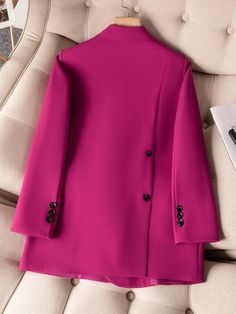 Shipping: Worldwide?Express?Shipping AvailableDelivery time: ??7-15Days Fast ShippingReturns: Fast refund,??100% Money Back Guarantee. Dm Ideas, Blazer Pink, Ladies Blazer, Chic Blazer, Women Blazer, Casual Office, Abayas Fashion, Office Casual, Blazer Fashion