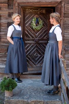 #obermaiselstein #tracht #baderBader Obermaiselstein - Tracht Inappropriate Clothing, Split Hem Dress, Printed Halter Dress, Chanel Couture