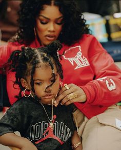 Teyana Taylor Daughter, Mommy Daughter Photos, Black Motherhood, Beautiful Black Babies, Mom Life Quotes, Beyonce And Jay Z, Mommy Daughter