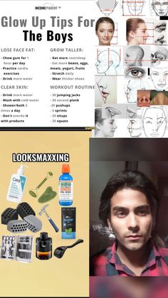 Cerave Cleanser, How To Grow Taller, Glow Up Tips, Sit Up, Self Improvement Tips, Glow Up?, Clear Skin, Self Improvement, Workout Routine