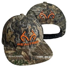 Realtree mossy oak true timber kryptek 3d blace orange logo mesh back 6 panel mid profile flat flatbill camo camouflage trucker hat cap visor Orange Camo, Orange Logo, Black Snapback, John 3 16, Hats Snapback, For God So Loved The World, John 3, Black Plastic, Panel Design