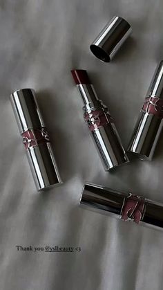 Yves Saint Laurent Lipstick, Lipstick Aesthetic, Ysl Lipstick, Red Louboutin, Make Up Inspo, Dark Feminine Aesthetic, Dream Gift, Makeup Essentials