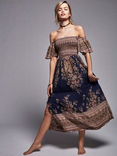 Bohemian Schick, Mode Boho, Bohemian Dress, Boho Chic Fashion, Looks Vintage, Latest Fashion For Women, A Dress