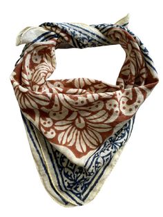 100% Cotton Bandanas Bohemian Style Cotton Neck Scarf Boho - Etsy Geometric Scarf, Art Scarves, Cotton Bandanas, Printed Silk Scarf, Bandana Scarf, Boho Hairstyles, Scarf Gift, Cotton Quilting Fabric, Neck Scarf