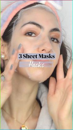 Here are 3 sheet masks hacks to try in your skincare routine.

3 Great Sheet Mask Hacks:

Hack #1
 • The first hack is to apply some of the serum that is in the package into your face. I used to work for a sheet mask brand and this is something I learned from their experts. 

 Then apply the mask. 

Hack #2 
 • Now the second hack for a sheet mask to bring you the best results is to cut it to fit your face better if it doesn't you well. One of the benefits of a sheet mask is that since it will stay in contact with your skin during the treatment, it will help the active ingredients to penetrate better into your skin. But for that, your mask must be fitted and touching your skin well.

Hack #3
 • While you wait, you can use a face roller or jade roller to enhance absorption. Simply roll the Mask Hacks, Hacks To Try, Wedding Skincare, Face Sheet Mask, Sheet Masks, Face Roller, Jade Roller, Skin Care Order