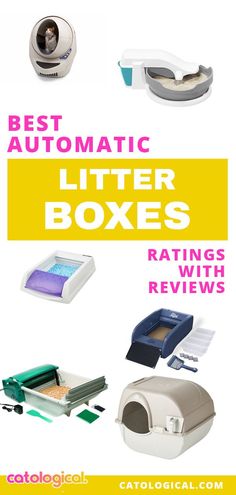 the best automatic litter boxes for cats and kittens with instructions to use them