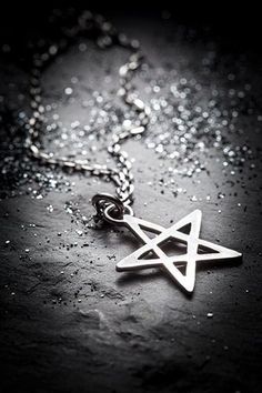 A great layering piece! Finely sawed out unicursal pentagram measures 20 mm across.Pictured on an 18" chain.Sterling silverHandmadeOxidized finish Pentagram Necklace, Anchor Chain, Handmade Silver, Pendant Necklaces, Cross Necklace, Necklace Etsy, Jewelry Necklace Pendant, Layering, Silver Necklace