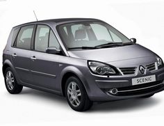 the front view of a silver car on a white background