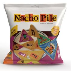 a bag of nacho pies sitting on top of a table