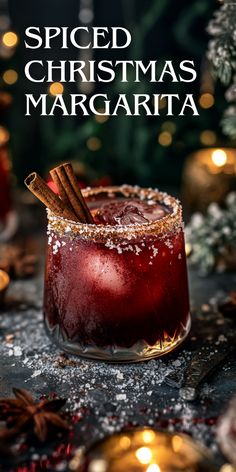 Celebrate the season with this Spiced Christmas Margarita, the ultimate festive holiday cocktail! Made with tequila, pomegranate juice, fresh citrus, and a warm blend of spices like cinnamon and ginger, this drink is perfect for cozy winter nights or Christmas parties. Topped with a cinnamon-sugar rim and a sprig of rosemary, it’s as beautiful as it is delicious. Whether you're hosting a holiday gathering or looking for a new winter cocktail idea, this margarita will impress your guests. Save this recipe and bring some holiday magic to your drink menu! 🎄🍹  #ChristmasCocktail #HolidayDrink #TequilaMargarita #WinterCocktail #PomegranateRecipe #FestiveDrinks #HolidayCocktailRecipe #ChristmasEntertaining #PartyDrinks #SeasonalCocktails Whoville Spiced Up Christmas Margarita, Spiced Christmas Margarita, Hosting Christmas Cocktail Party, Cocktail Holiday Drinks, A Christmas Story Cocktail, Christmas Cocktail With Ornament, Rosemary Holiday Cocktail, Festive Margarita Recipes, Vodka Based Holiday Cocktail