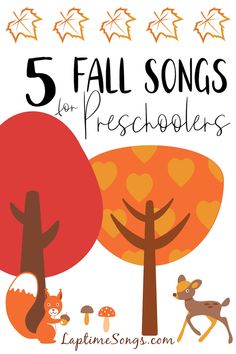 five fall songs for preschoolers