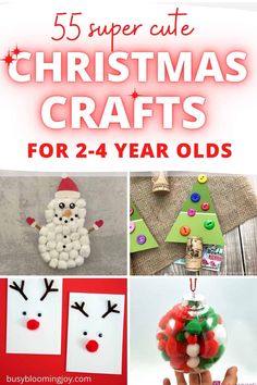 Hristmas Crafts, Toddler Christmas Crafts, Easy Christmas Crafts For Toddlers, Fall Crafts For Toddlers, Christmas Activities For Toddlers, Preschool Christmas Crafts, Christmas Crafts For Kids To Make