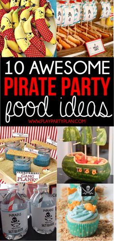 an image of pirate party food ideas