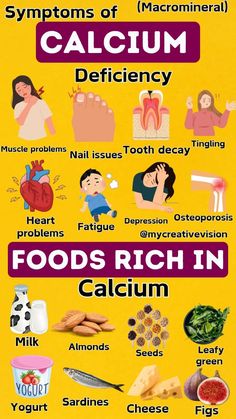 #fashion #recipe #food #calcium Calcium Food, Deficiency Symptoms, Health Book, Learn Computer, Foods With Calcium, Learn Computer Coding, Ayurvedic Healing, Computer Coding, Knowledge Facts