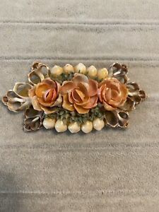 Find many great new & used options and get the best deals for Vintage handmade real sea shell brooch pin Floral Design at the best online prices at eBay! Free shipping for many products! Vintage Shell For Gift, Vintage Shell Gift, Vintage Handmade Shell For Beach, Shell Brooch, Prettiest Bouquet, Old Jewelry, Shell Jewelry, Sea Shell, Brooch Pin