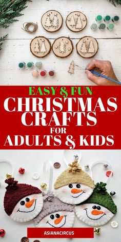 christmas crafts for adults and kids