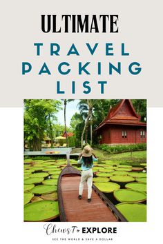 the ultimate travel packing list for your next trip to thailand, asia and other countries