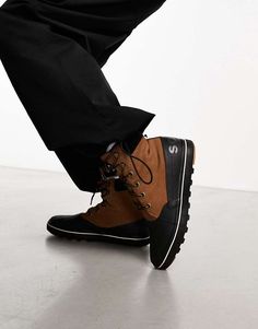 Shoes, Boots & Sneakers by Sorel Wet-weather wins Pull tabs for easy entry Lace-up fastening Signature Sorel branding Flat sole Textured tread Boots Sneakers, Wet Weather, Boots And Sneakers, Waterproof Boots, Shoes Boots, Asos, Lace Up, Branding, Boots