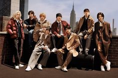 Tommy Hilfiger Recruits Stray Kids for Fall 24 Campaign | Hypebeast Prep Style, Outfits With Puffer Jackets, Modern Preppy Style, Mens Winter Fashion Outfits, Nyc Skyline, Fall Kids, Mens Winter Fashion, Fall 2024