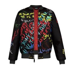 Bomer Jacket, Painted Clothes Diy, Jacket Collection, Painted Clothes, Streetwear Fashion Women, Unique Features, Clothing Logo, Bomber Jackets