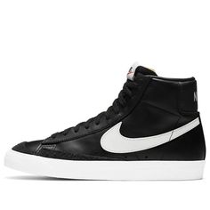 (WMNS) Nike Blazer Mid '77 'Black White' CZ1055-001 (SNKR/Women's) Black White, Blazer Mid 77 Vintage, Nike Blazer Mid 77, Nike Blazer Mid, Blazer Mid, Nike Blazer, Stylish Sneakers, Perfect Pair, Your Perfect