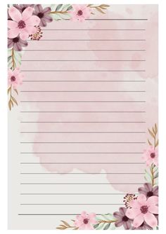 Printable Aesthetic Writing Paper