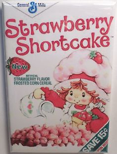 a box of strawberry shortcakes sitting on top of a counter