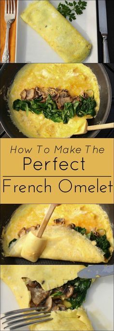 how to make the perfect french omelet