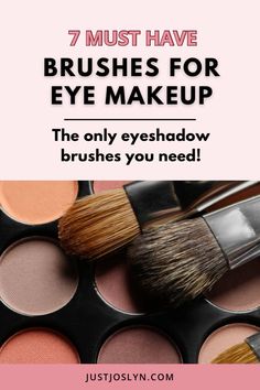 Check out this list of 7 must have eye makeup brushes. If you are looking for the best brushes for eye makeup, click to find the best eyeshadow brushes you need to create flawless eye looks! For Eye Makeup, Pencil Photo, Shading Brush, Eye Makeup Techniques, Best Makeup Brushes, Best Eyeshadow, Eye Looks, Best Brushes, Beautiful Eye Makeup