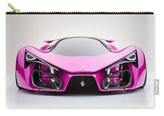 a pink sports car with its hood open and lights on galaxy s8 case by panoramic images