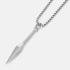 Vitaly Kunai Pendant Ancient Farming, Kunai Knife, Emo Jewelry, Hand To Hand Combat, Crystal Guide, Humble Beginnings, Stainless Steel Accessories, Design Movements, Layered Necklace Set