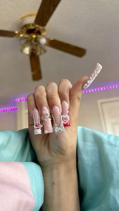 Birthday Nail, Junk Nails, Aesthetic Nails