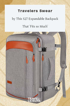 The Vancropak Carry-on Backpack is a traveler favorite with its spacious interior and thoughtful features, including a set of packing cubes. Get the popular travel bag while it's on sale for $27 at Amazon today. Click to shop now! We may receive compensation if you click on our links. #amazonfinds #amazonmusthaves #travelbackpack #travelbag Suitcase Packing, Packing Cubes, Travel And Leisure, Packing Tips, Travel Backpack, Packing List, Travel Bag, Carry On, Travel Tips