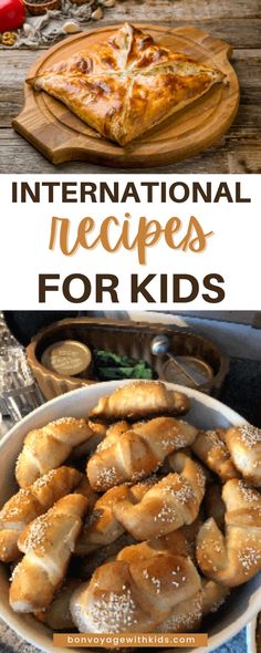 the international recipe for kids is an easy and delicious way to make homemade pizzas