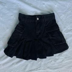 New With Tags. Two Side Pockets. Color: Black Wash But It Is More Dark, Not That Faded. Size: Xs Pet Friendly, Smoke Free Home. Will Accept Reasonable Offers. All Items Must Go!! So Please Like, Share, Or Buy! Thank You. Lululemon Skirt, Plaid Pencil Skirt, Lehenga Skirt, Denim Pencil Skirt, Golf Skirts, Floral Midi Skirt, Faux Leather Skirt, Really Cute Outfits, Stripe Skirt