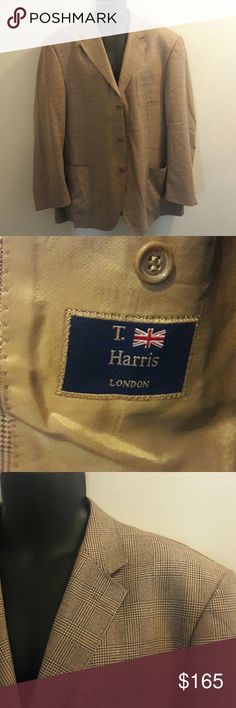 I just added this listing on Poshmark: T. HARRIS London XXL Blazer!. #shopmycloset #poshmark #fashion #shopping #style #forsale #T. Harris London #Other His Style, Lightweight Blazer, Denim Blazer, Cotton Blazer