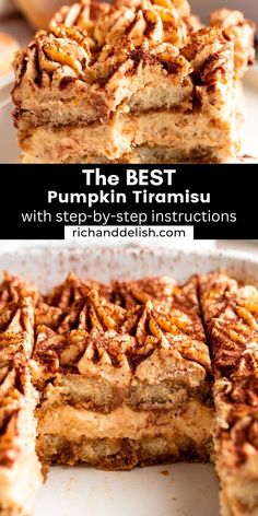 the best pumpkin tirami with step by step instructions